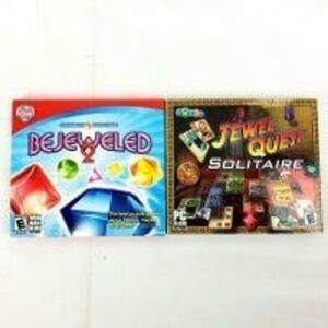 Bejeweled 2  - Jewel Quest, Solitaire Game on PC CD-Rom